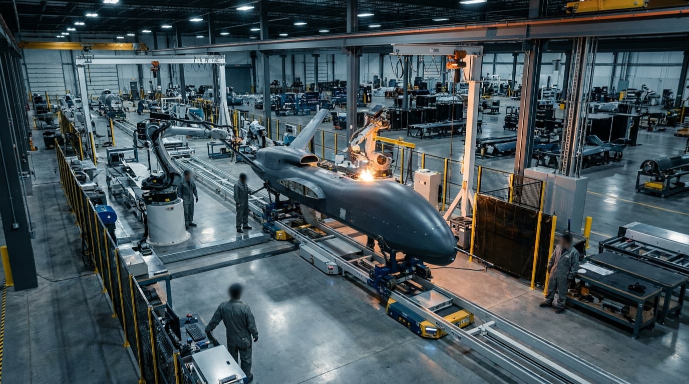 Arsenal-1 Hits First Production Article — Anduril Becomes Central Ohio's Defense Manufacturing Anchor