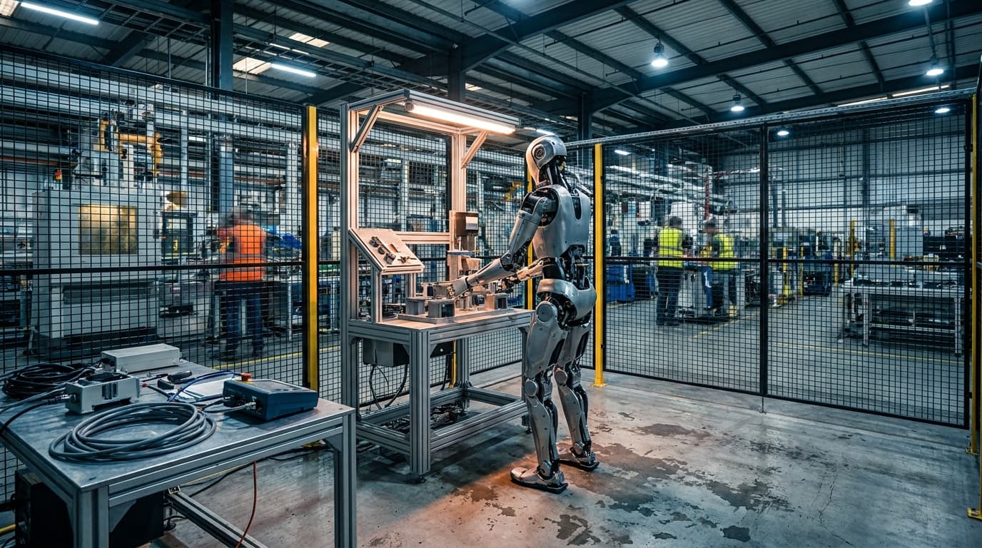 Schaeffler Built a Gym for Robots: Why a 1,000-Unit Humanoid Rollout Starts Six Months Away From the Production Line