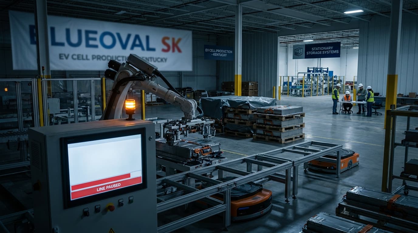 U.S. Battery Cell Capacity Is Now Outrunning Demand — and the First Gigafactory Lines Are Going Cold